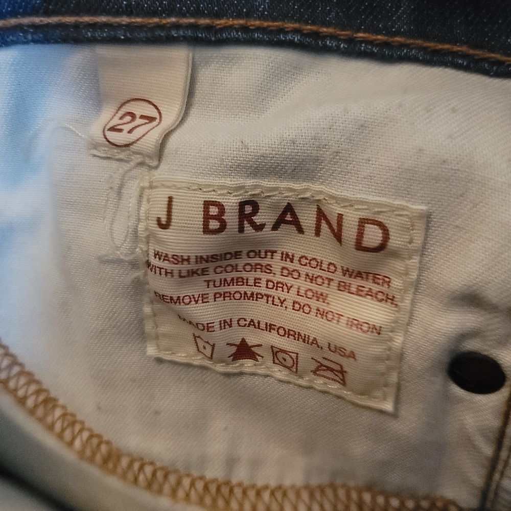 JBrand cigarette leg jeans sz 27 - Picture 6 of 9